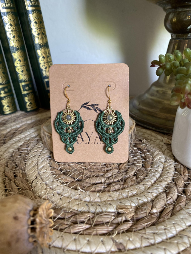 Boucles d’oreilles UNIQUE- LABRADORITE