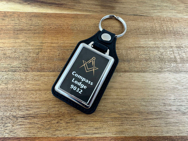 Custom Keyring - Add your lodge logo
