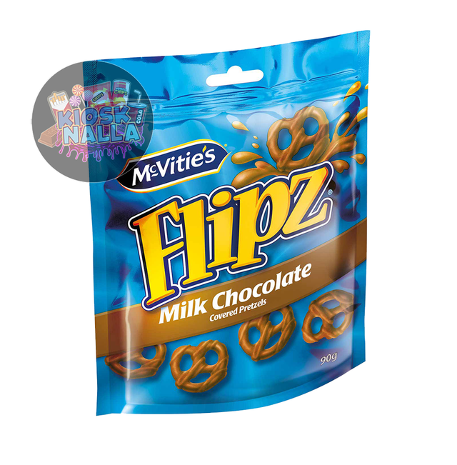 Flipz Peanut Butter 90g Brezeln mit einer Glasur mit Erdnussbutter-Geschmack