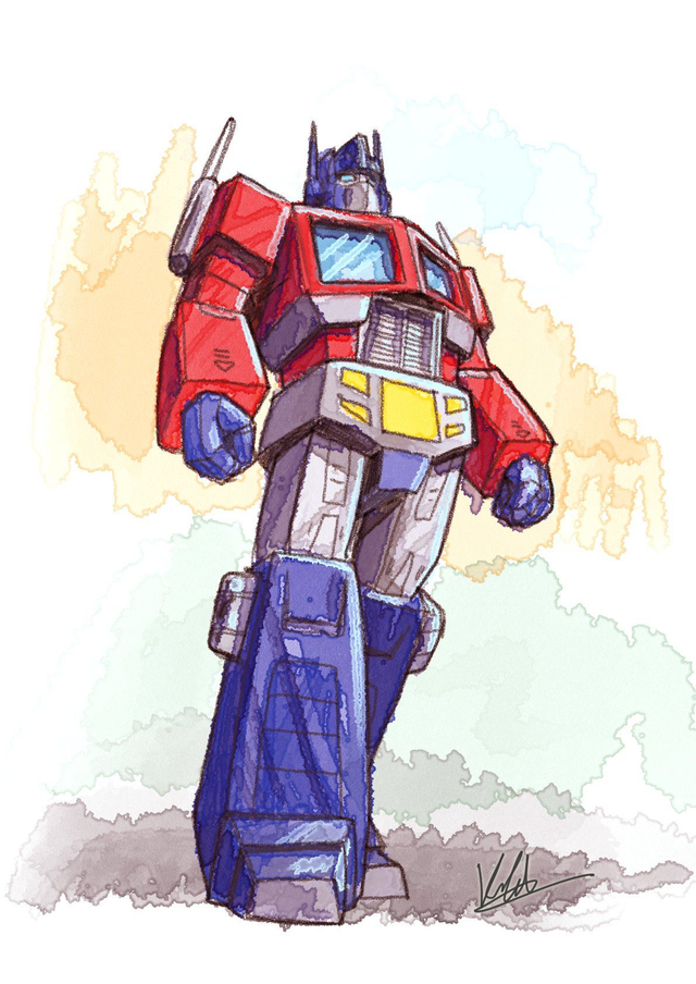 A5 Optimus Watercolour