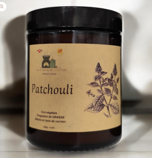 29.Bougie patchouli 150G 35H