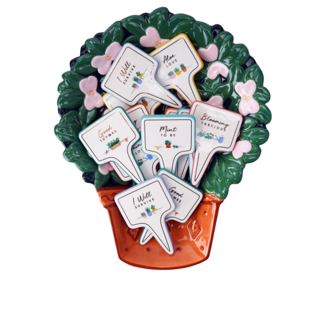 Ceramic herb / plant stakes 