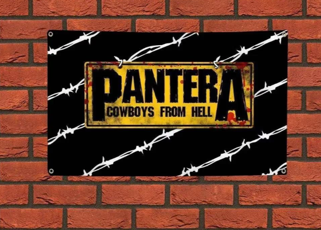 Grote vlaggen Pantera (150x90cm)