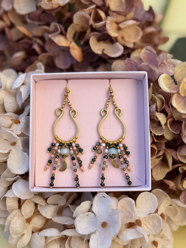 Boucles d'oreilles Luna