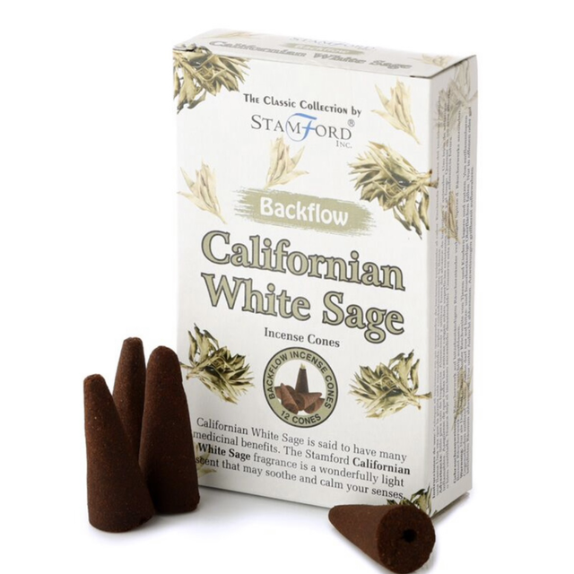 Backflow suitsuke Valkoinen salvia 