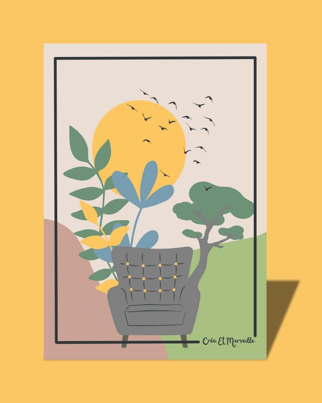 Affiche Pastel'Sofa 🛋