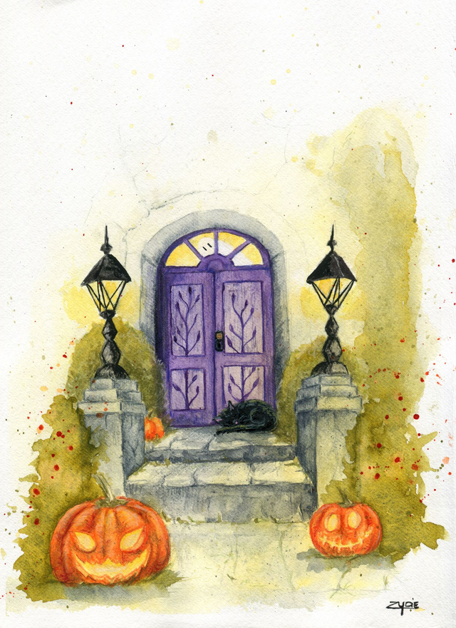 Original - Halloweentür