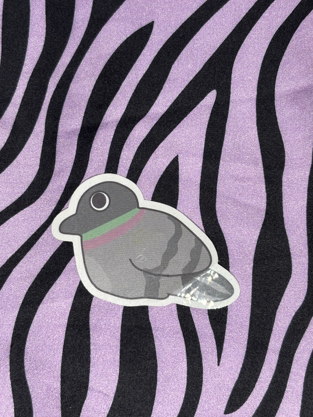 baby pigeon sticker 