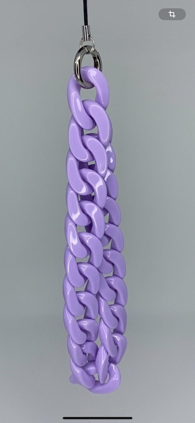 Chaîne de Téléphone Violette