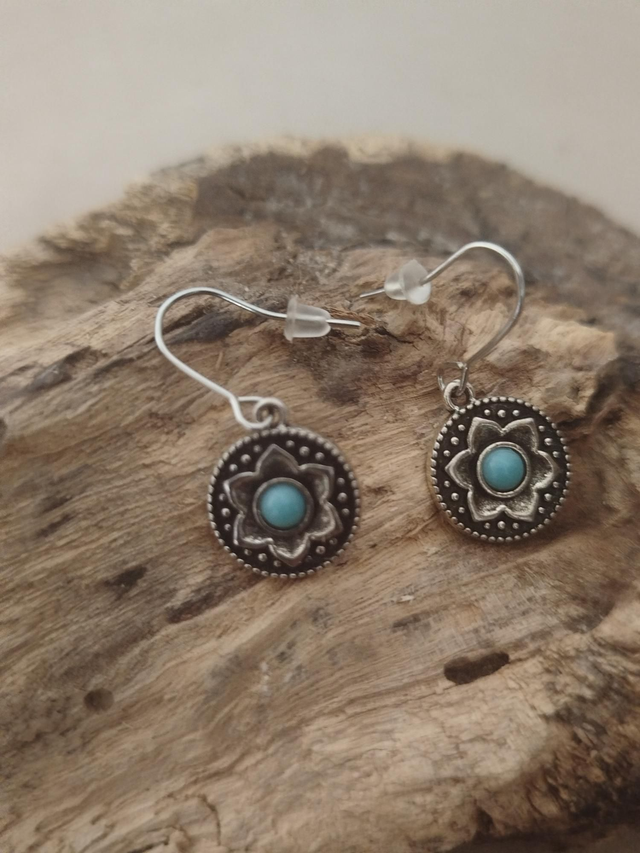 Boucles d oreille fleur de vie 