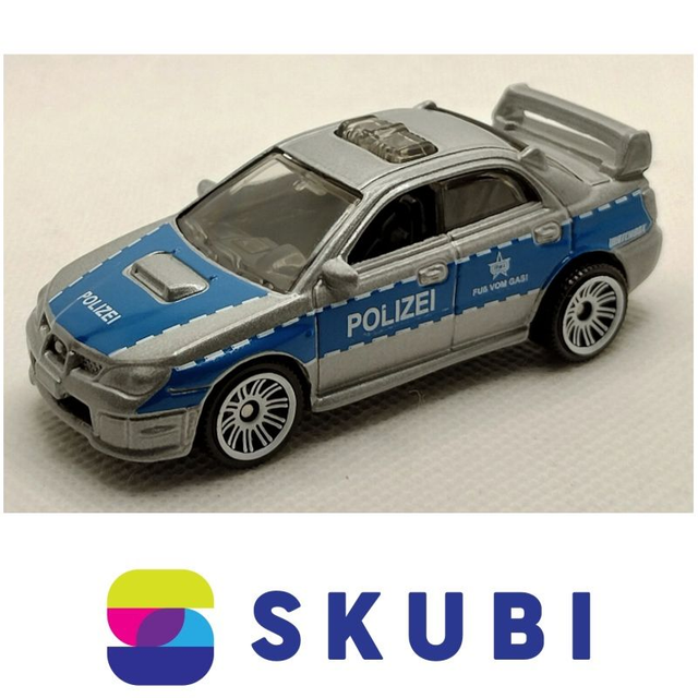 SUBARU WRX IMPREZA 2007  POLIZEI - MATCHBOX
