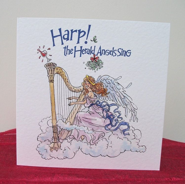 Christmas Card - pack of 5 cards & envelopes