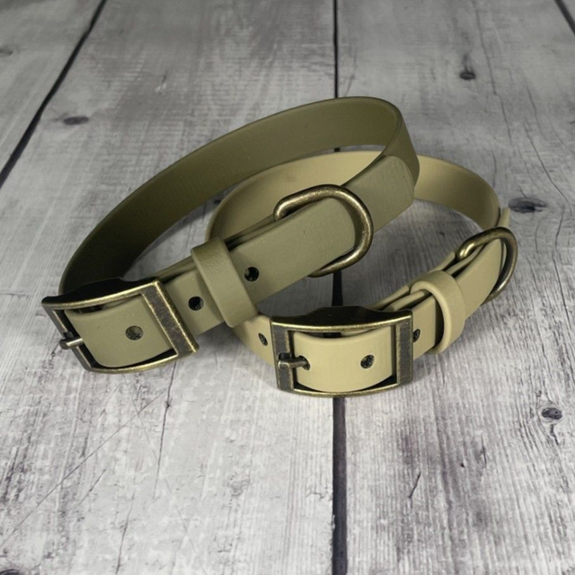 Olive Waterproof BioThane® Collar