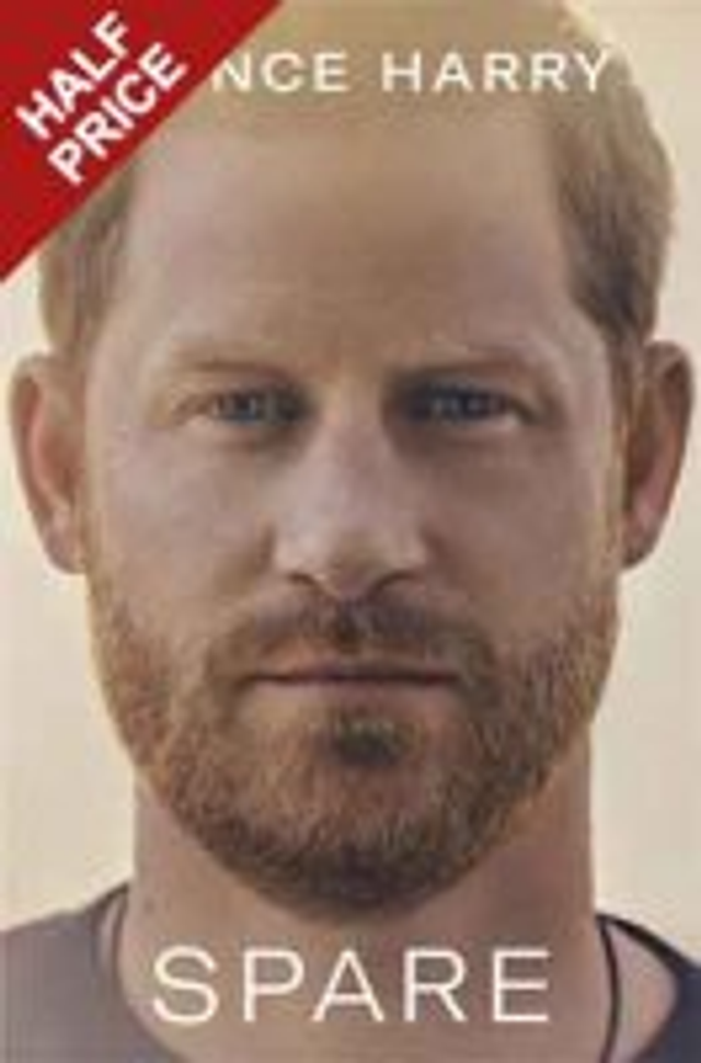 Spare. A Book by Prince Harry Duke of Sussex. 