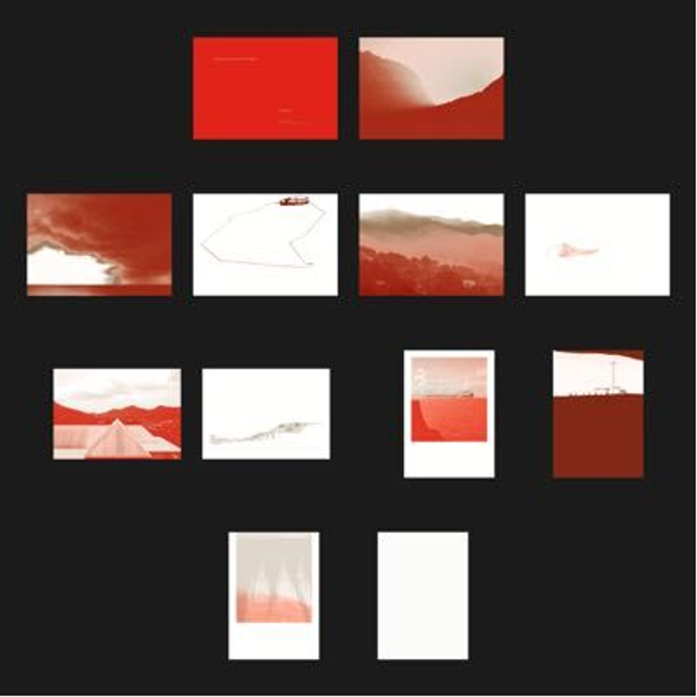 L’atelier Partagé, Or et rouge (6 cartes)