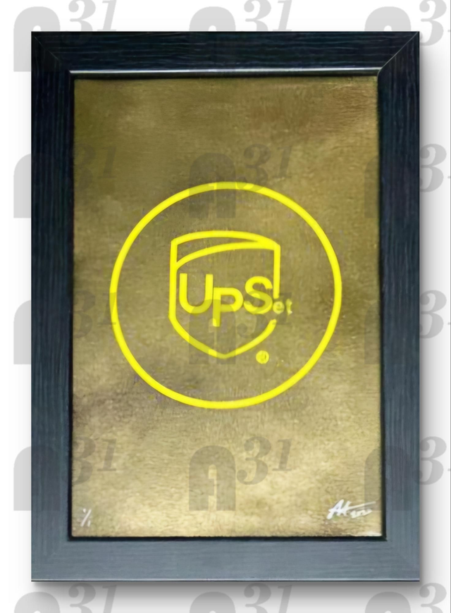 102.  UPSET , UPS artwork 