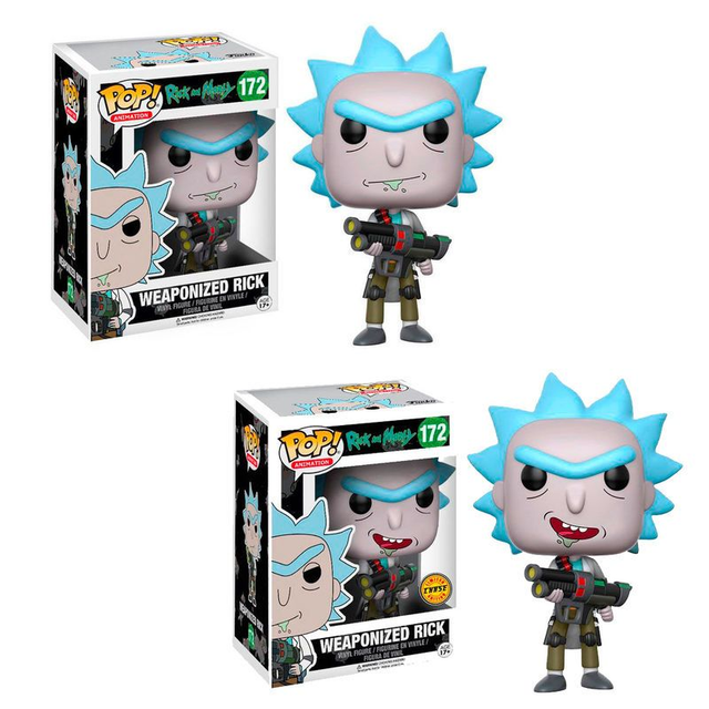Figura POP Rick &amp; Morty Weaponized Rick 5 + 1 chase