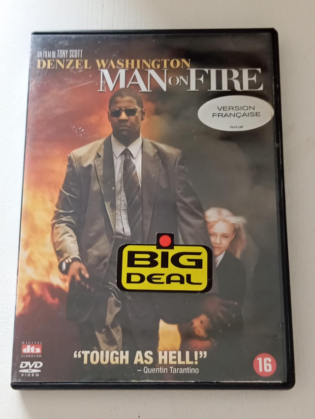 DVD Man on fire 