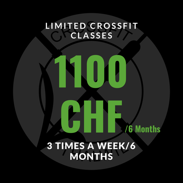 3x Weeks for 6 months