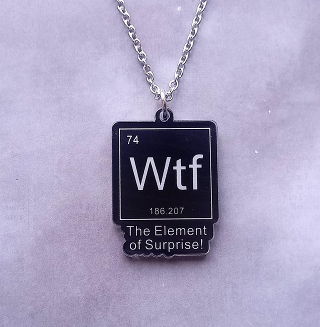 Wtf Element Necklace 