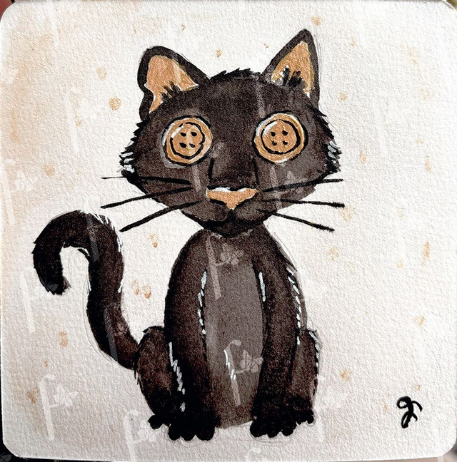 Inktober 22 - Bouton