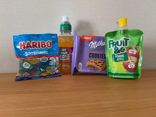 Sachet goûter Haribo Les Schtroumpfs