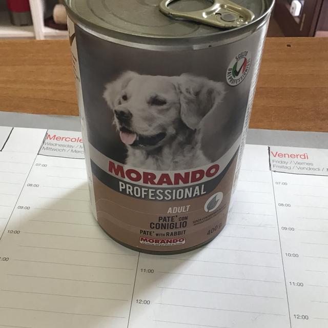 MORANDO DOG ADULT PATE’ CON CONIGLIO 400GR 8007520098960