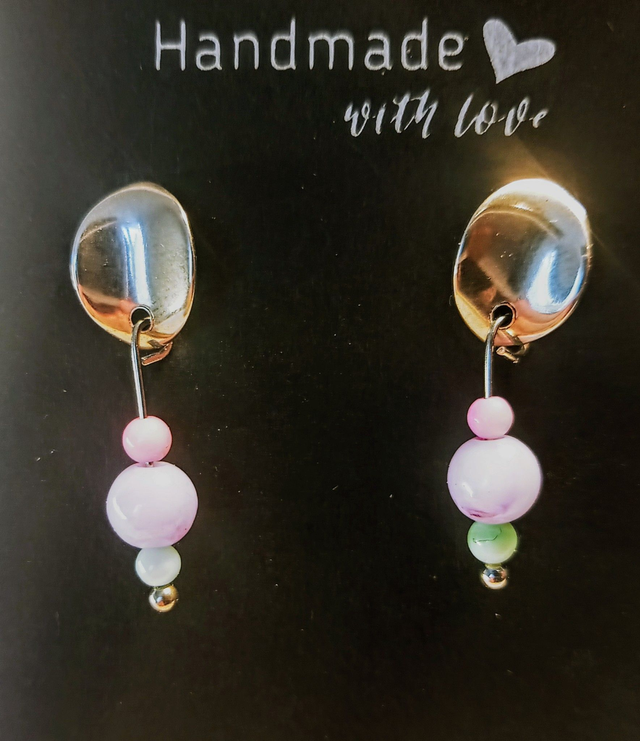 Edelstahlohrstecker Meerjungfrau 1