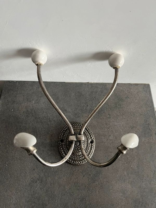 Porte manteau ou serviette esprit vintage ancien