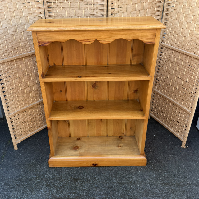 Great Size Small Solid Pine Bookcase