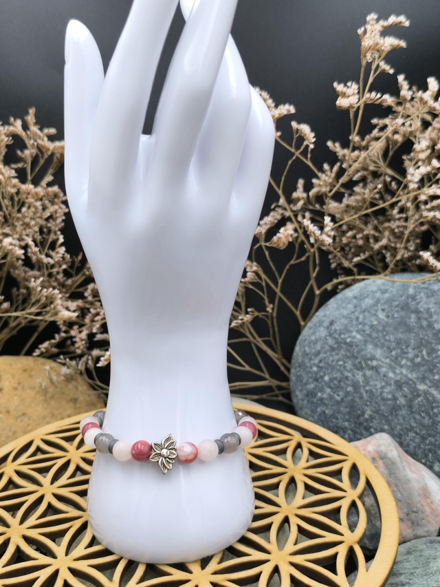 BP.022 Bracelet nénuphar 