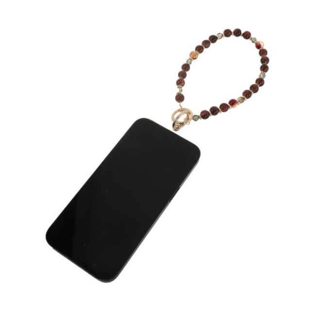 Telefoonkoord Tilly bruin