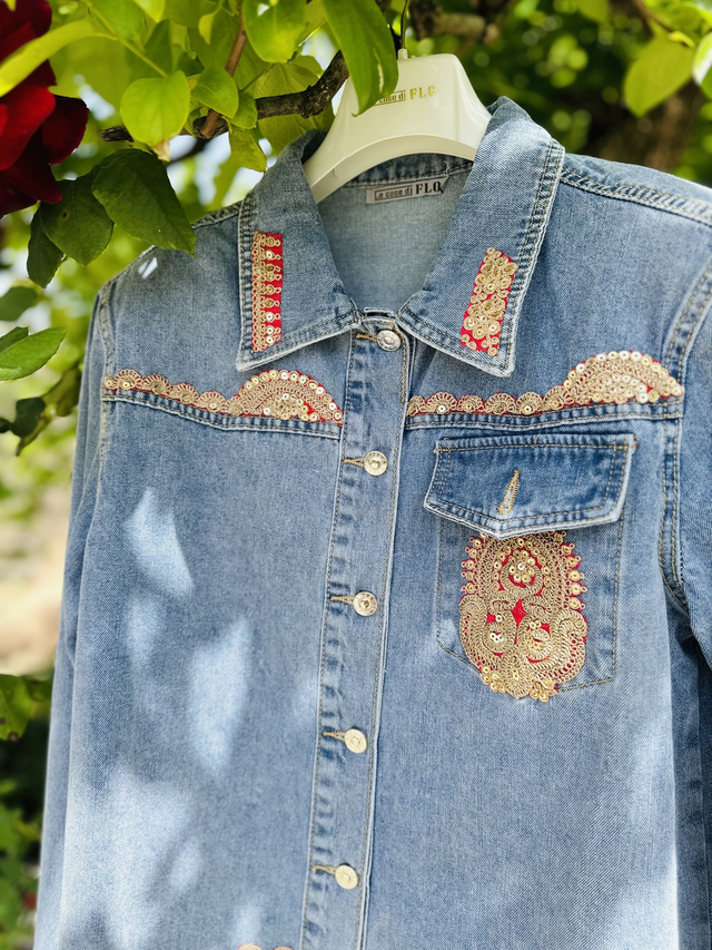 Giacca Denim RED