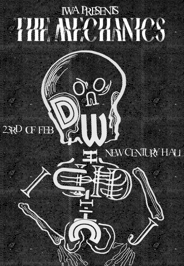 Mechanics Screenprint