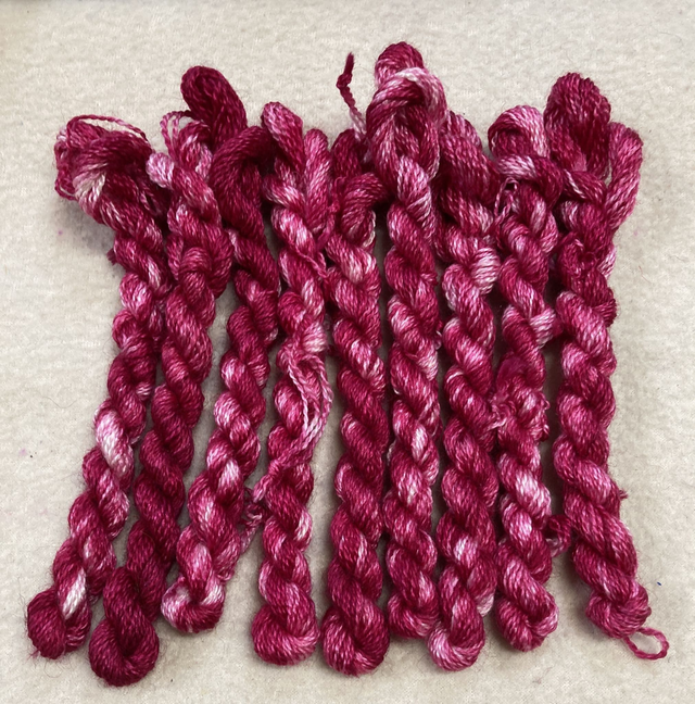 BFL Embroidery Thread  Bluefaced Leicester silk 6526