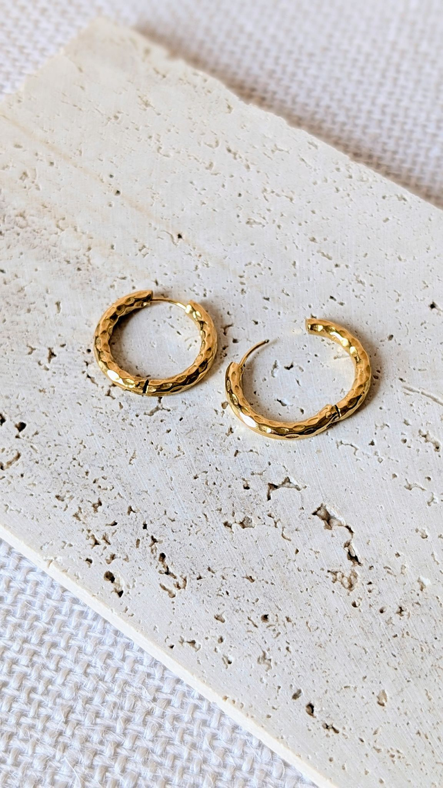 Créoles - Modèle 2 - Doré