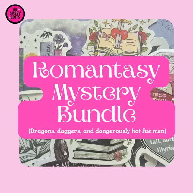 Romantasy Mystery Sticker Bundle – 5 Pack