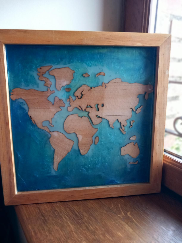 Deco mappemonde 