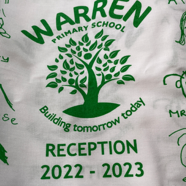 Reception tea towel