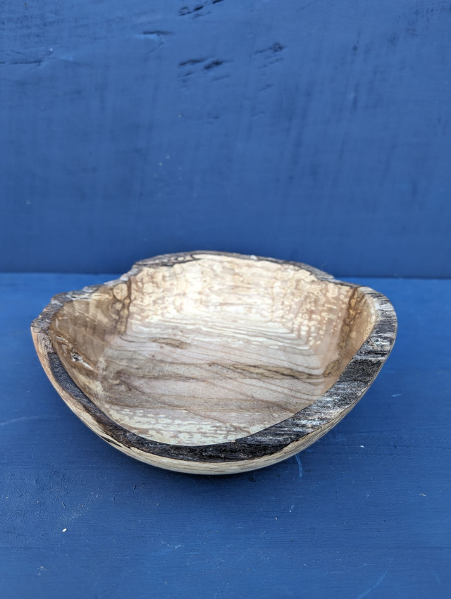 Coupe à fruit en frêne