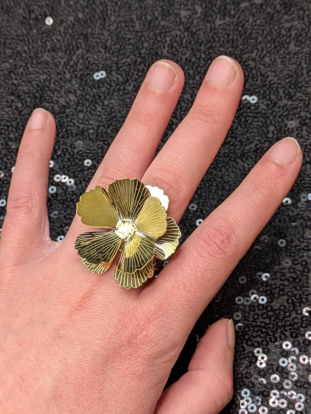 Bague fleur