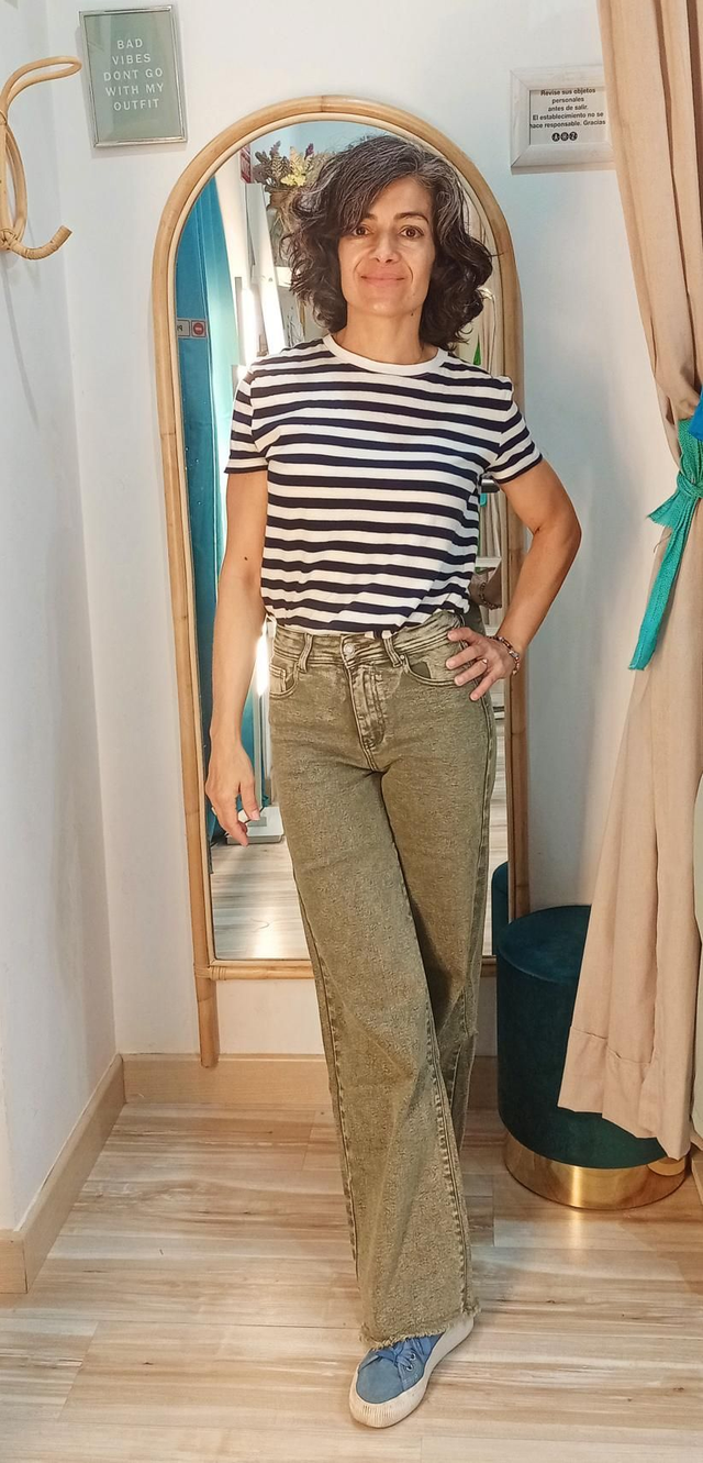 Vaquero verde vintage