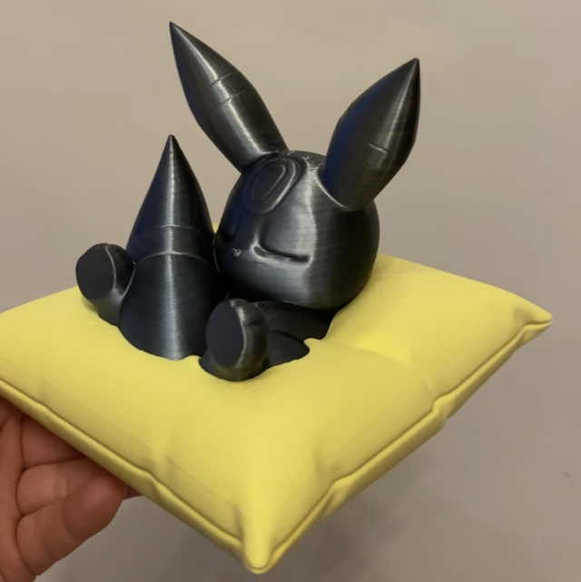 Fanart pla effetto multicolor o glitter