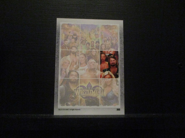 WrestleMania Slam Attax Live Original Trading Card #385