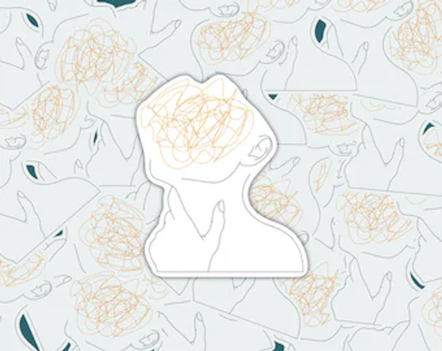 Mental Health Die Cut Sticker