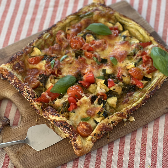 Platter Box- Large Roasted Veg Tart 