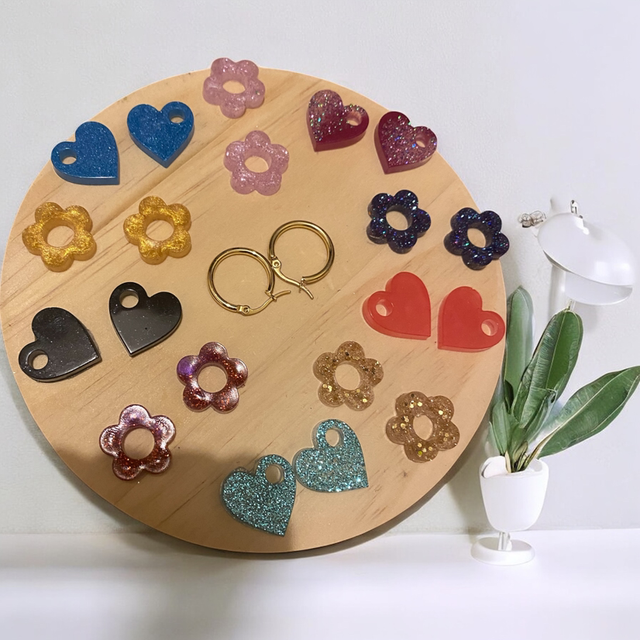 Mélange de Pampille, rosa et love