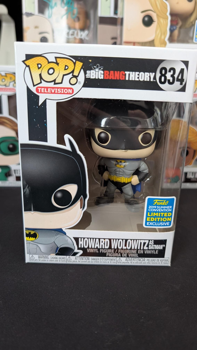 Funko Pop The Big Bang Theory Howard Wolowitz as Batman 834