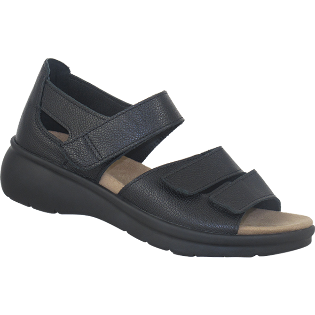 Chaussure orthopédique Flora Noir 38 – maintien et confort pieds sensibles - Fin de collection 