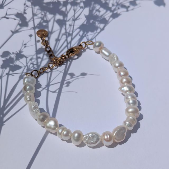 Bracelet Charlotte en perles de culture 